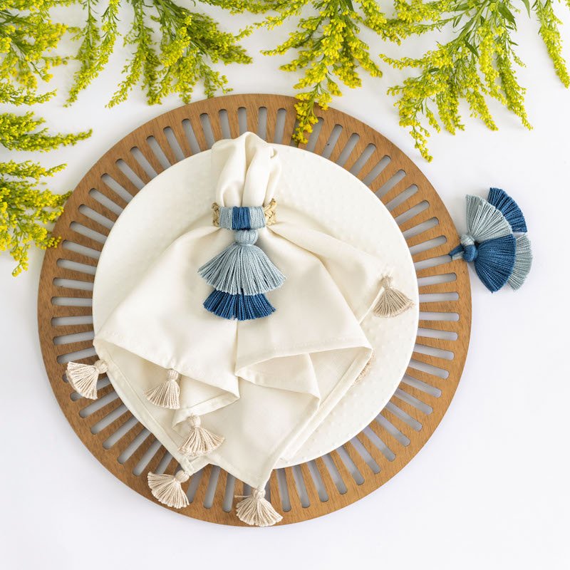 AROS DE SERVILLETA VALERIA - SETS DE 4 Y 6