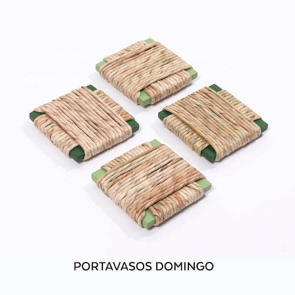 PORTAVASOS DOMINGO - SETS DE 4