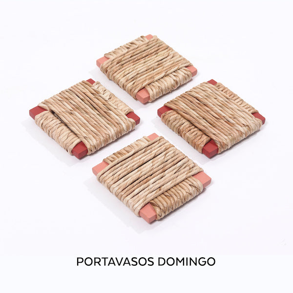 PORTAVASOS DOMINGO - SETS DE 4