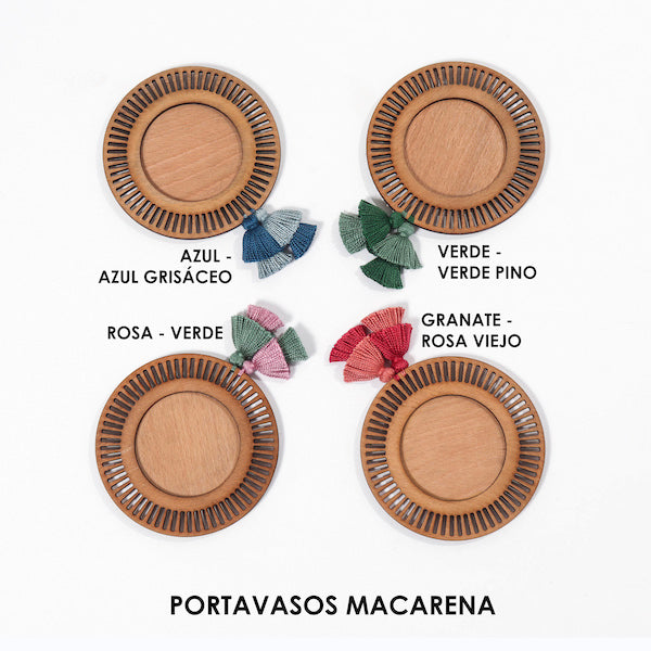 PORTAVASOS MACARENA - SETS DE 4 Y DE 6